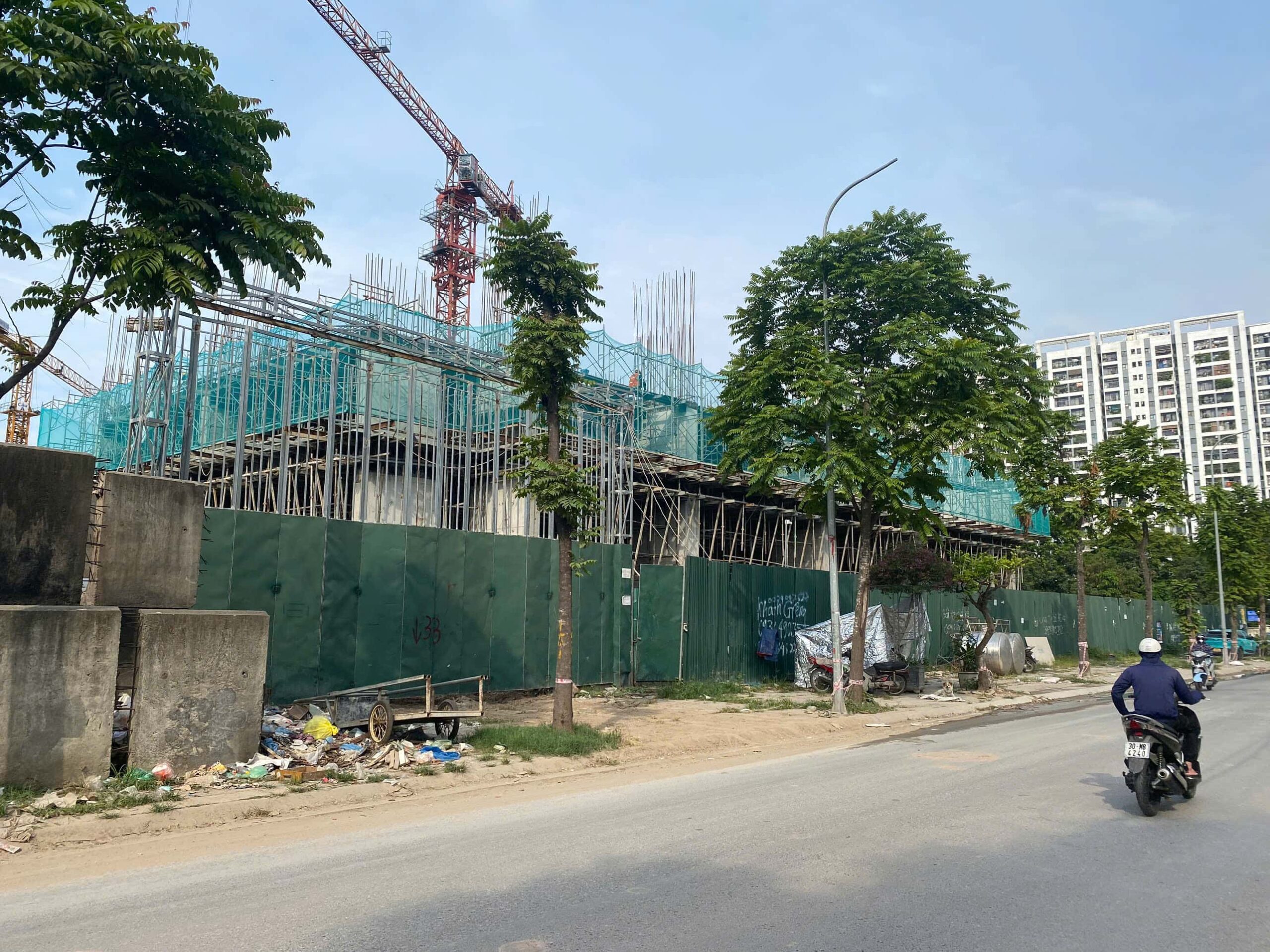 Tiến độ thi công dự án Ruby Riverside