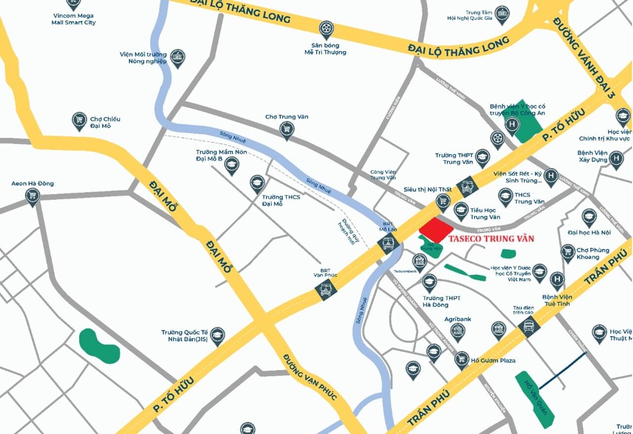 Vị trí Teseco Trung Văn