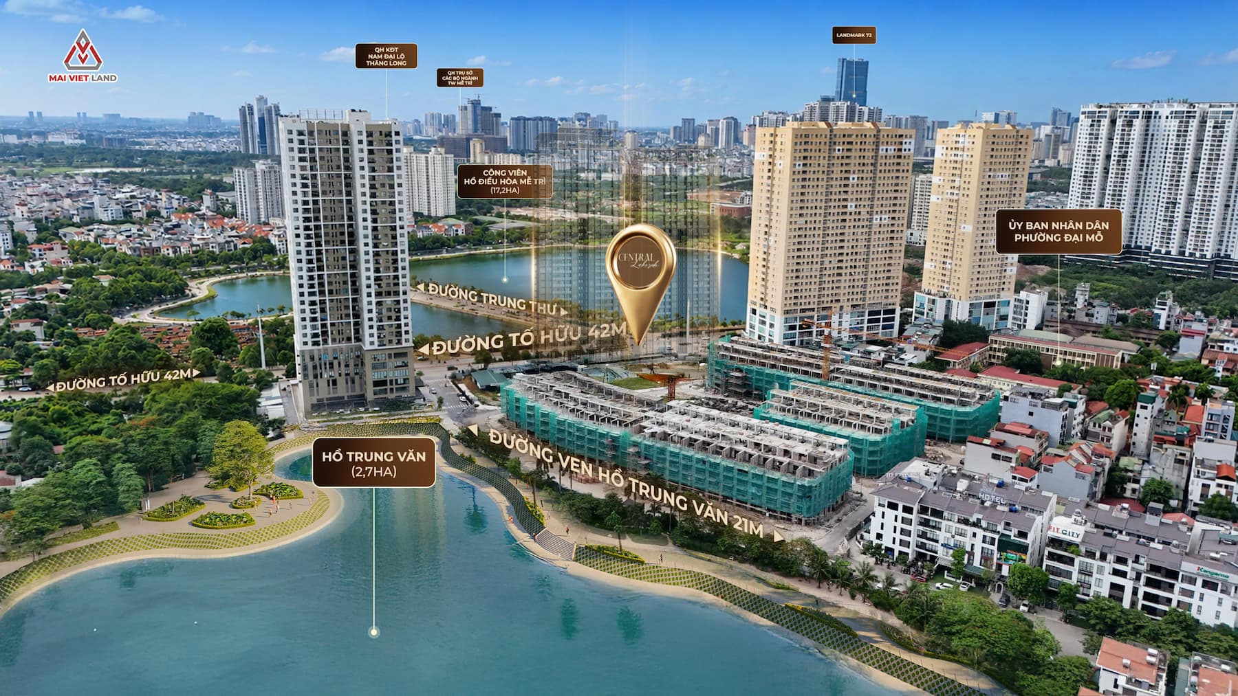 122 sản phẩm thấp tầng Central Lakeside